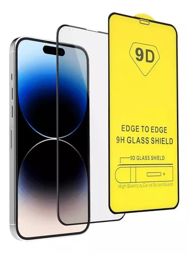 Paquete de 2 Micas Completas Cristal Templado Para IP 13 Pro Max/ 14 Plus Vikingotek