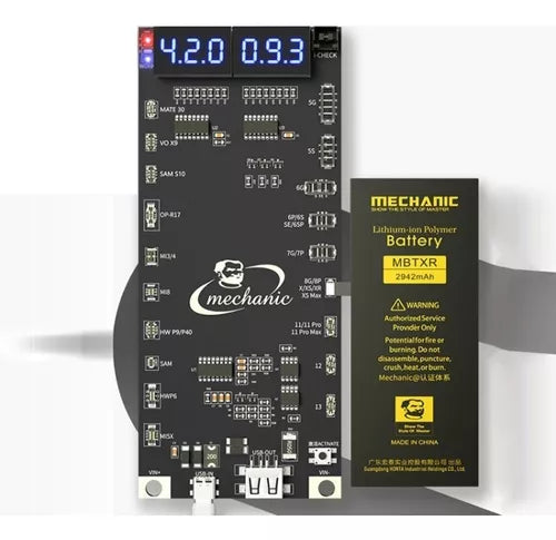 Activador Y Cargador De Baterías Android y Iphone Mechanic BA19 Vikingotek