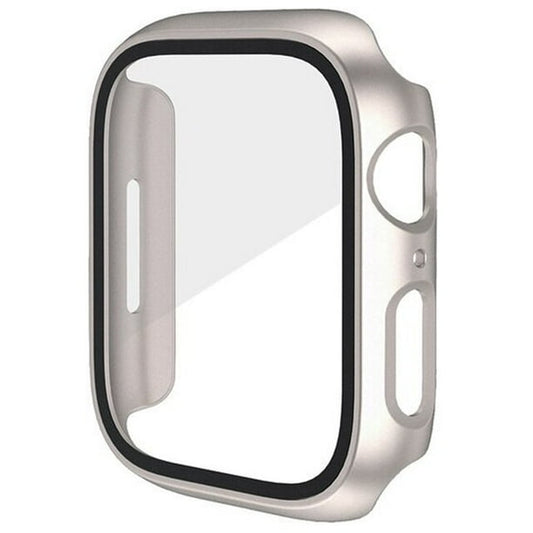 Case Con Cristal Templado  360° Compatible con Apple Watch 46mm  Vikingotek