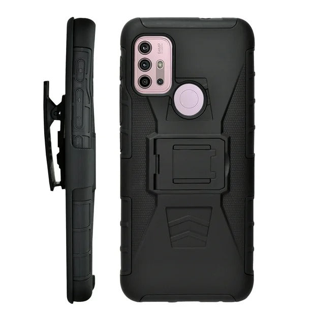 Funda De Uso Rudo Para Motorola G10/G20/G30 Vikingotek