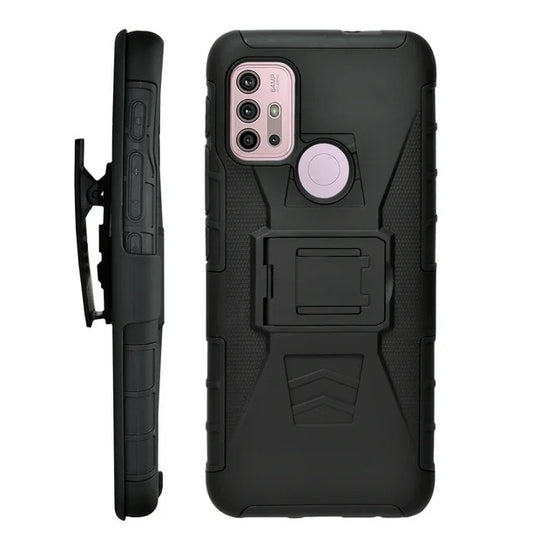 Funda De Uso Rudo Para Motorola G10/G20/G30 Vikingotek