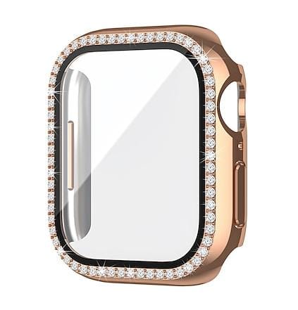 Case Con Cristal Templado  360° Compatible con Apple Watch, 46mm  Vikingotek