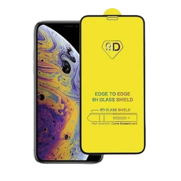 2 Micas Completas de Cristal Templado 9D Iphone 12 Mini Vikingotek
