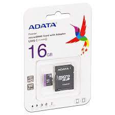 Tarjeta de Memoria Adata Micro SDHC 16GB con adaptador Clase 4 Vikingotek