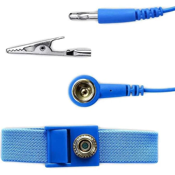 Pulsera Antiestática ESD 1.8 M X 2.0Mm Para Electricista Correa de Muñeca Vikingotek