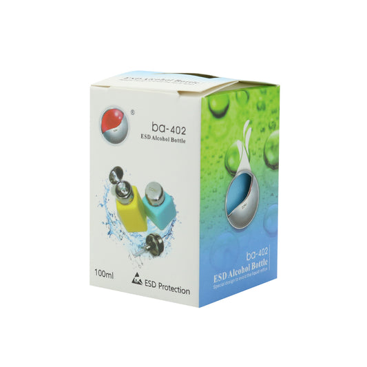 Dispensador Baku BA-402 Botella para Acetona o alcoholes de reparación de hierro, 100ML Vikingotek