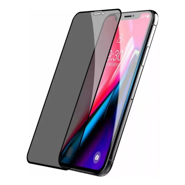 2 Piezas Mica Cristal Templado 9d Completa De Privacidad Para iPhone 12 Pro Max  Vikingotek
