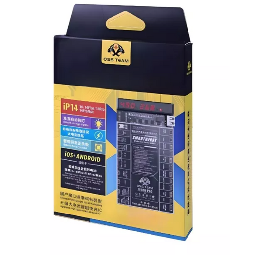 Activador Y Cargador De Batería W209 PRO V7.0 OSS TEAM Hasta 14 Pro Max Baterias Iphone y Android Vikingotek