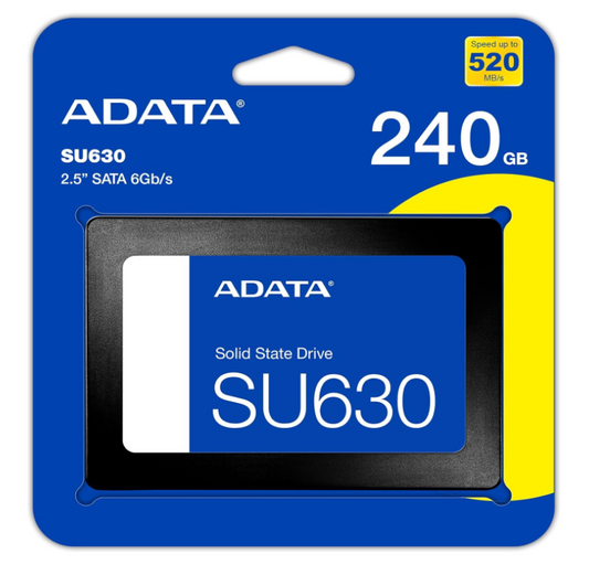 SSD Adata Ultimate SU630 QLC 3D, 240GB, SATA, 2.5", 7mm  Vikingotek