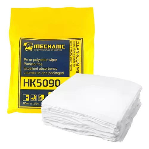 Microfibra Antiestática Para Limpiar Telefono Tableta Etc. HK-5090 100 pz 10x10cm  Vikingotek