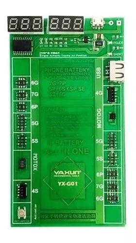 Reactivador Y Cargador De Baterías Yaxun YX-G01 IP 4g-7g Moto G Moto Z Vikingotek