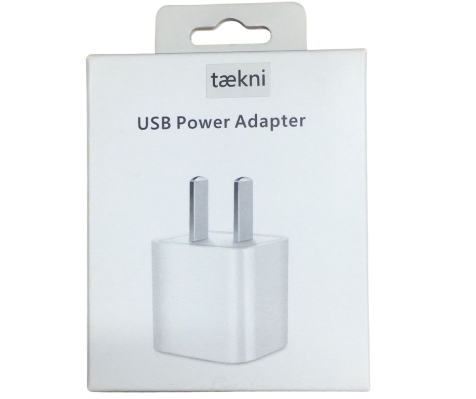 Cargador de Pared Adaptador Entrada USB  1A 5V Vikingotek