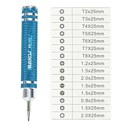 KIT DESTORNILLADORES BAKU BK-315 15 EN 1 BLISTER Vikingotek