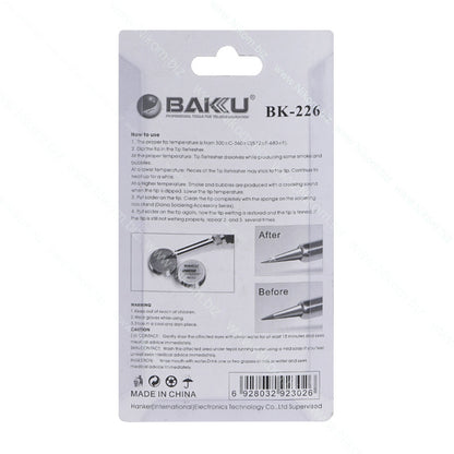 Refrescador Limpiador Para Puntas De Cautin Baku Bk-226 Vikingotek