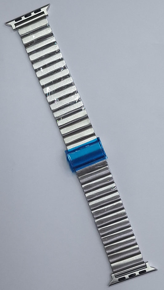 Correa de reloj de Eslabones de acero inoxidable compatible con Apple Watch, 42mm/44mm  Vikingotek