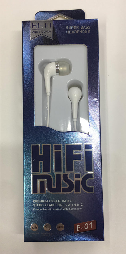 Audífonos Alámbricos HiFi music Vikingotek