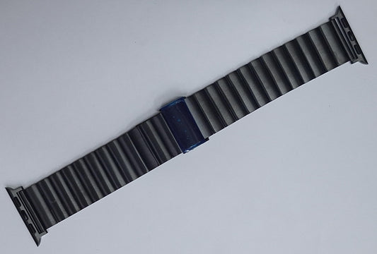 Correa de reloj de Eslabones de acero inoxidable compatible con Apple Watch, 38mm/40mm  Vikingotek