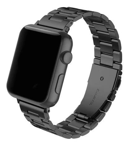 Correa de reloj de acero inoxidable compatible con Apple Watch, 38mm/40mm  Vikingotek