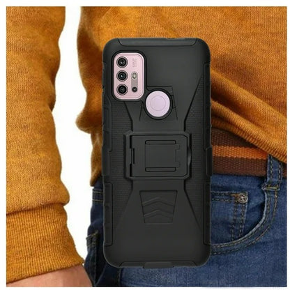 Funda De Uso Rudo Para Motorola G10/G20/G30 Vikingotek