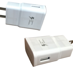 Cargador de Pared Adaptador 15W 2.0 Entrada USB Blanco Vikingotek