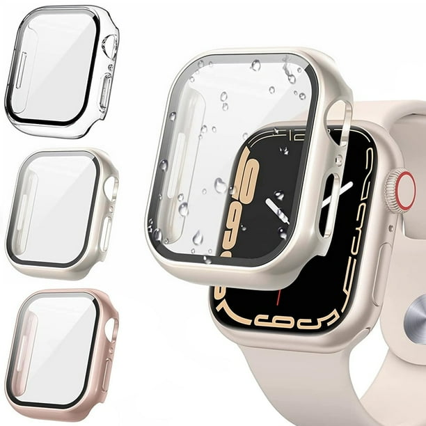 Case Con Cristal Templado 360° Compatible con Apple Watch 46mm Vikingotek - Imagen 2