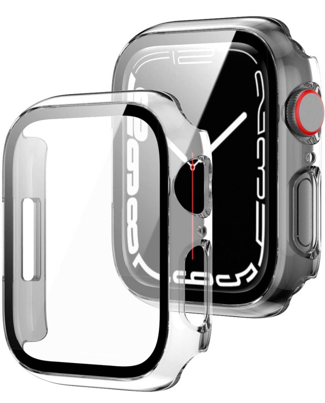 Case Con Cristal Templado 360° Compatible con Apple Watch, 46mm Vikingotek - Imagen 2