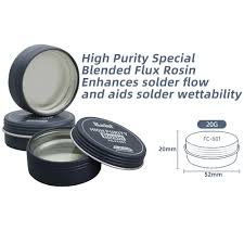 Pasta Rosin Kaisi KS-FC601 Alta Pureza Reparacion Y Soldadura Vikingotek - Imagen 2